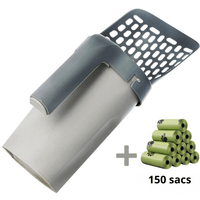 Pá + 150 sacs