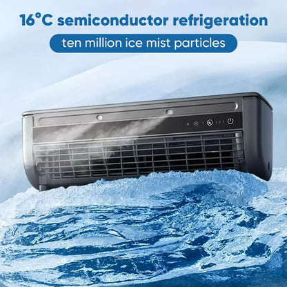 Mini Aire Acondicionado Portátil Inalámbrico de Pared