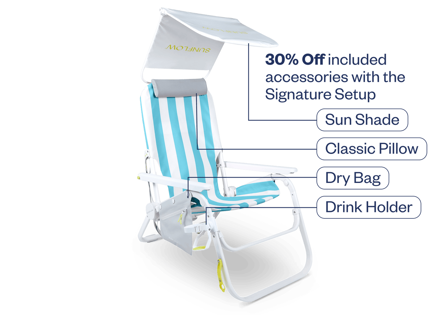 Sky Blue Stripe Bundle 2