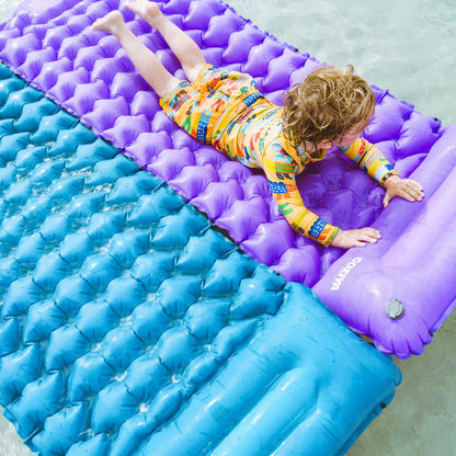 Le matelas gonflable ultra polyvalent pour aller dans l'eau. parfait pour les adultes comme pour les enfants