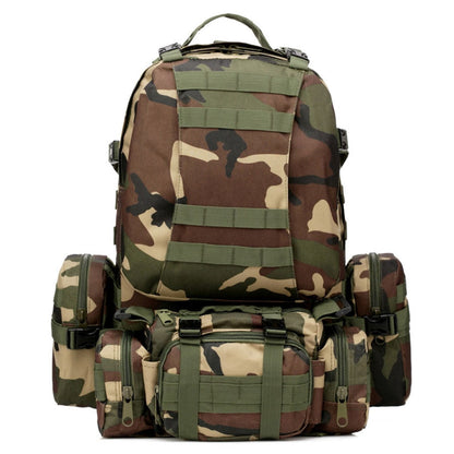 55L Outdoor Sport Wearproof Tactical Backpack hiking Rucksack mountaineering climbing Bag
