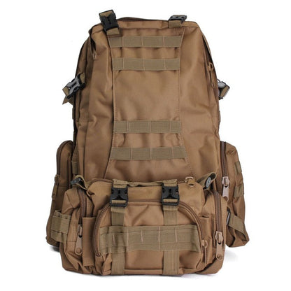 55L Outdoor Sport Wearproof Tactical Backpack hiking Rucksack mountaineering climbing Bag