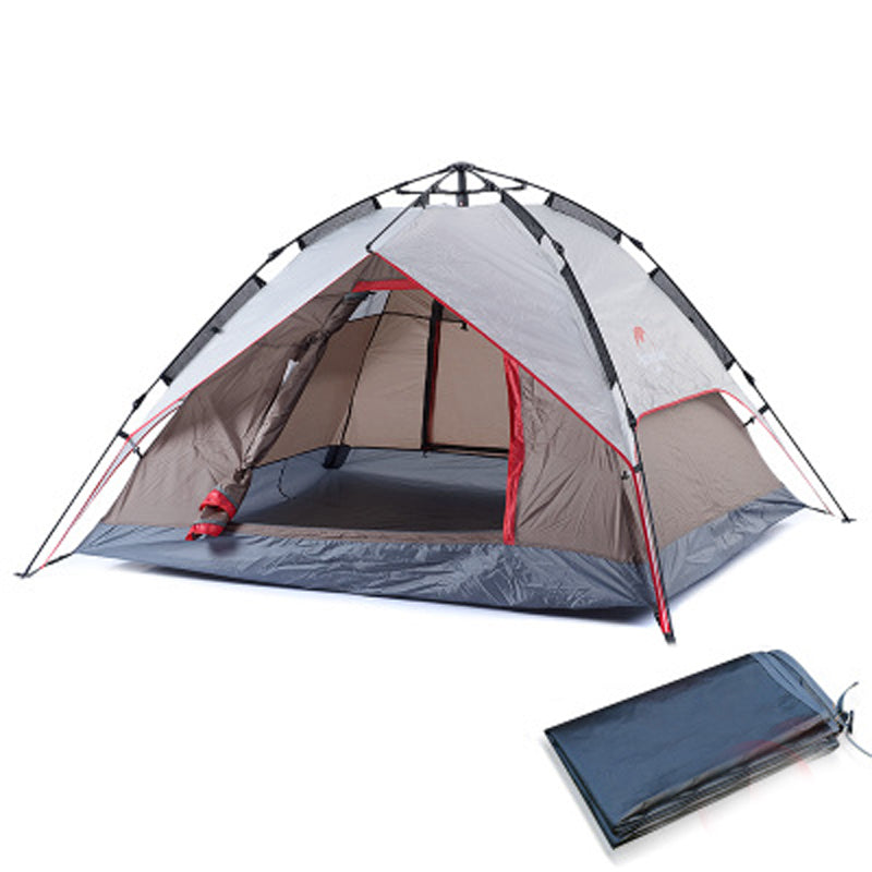 Instant Tent 3~4 person  Automatic Outdoor Tent Waterproof Windproof Hiking Teny