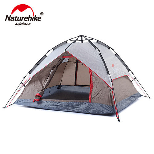 Instant Tent 3~4 person  Automatic Outdoor Tent Waterproof Windproof Hiking Teny