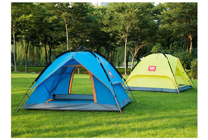 Instant Tent 3~4 person  Automatic Outdoor Tent Waterproof Windproof Hiking Teny